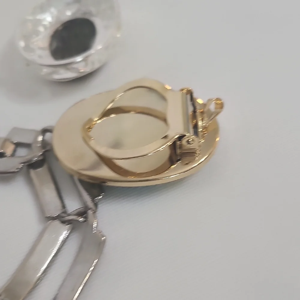 Silver and Gold Jewelry Set